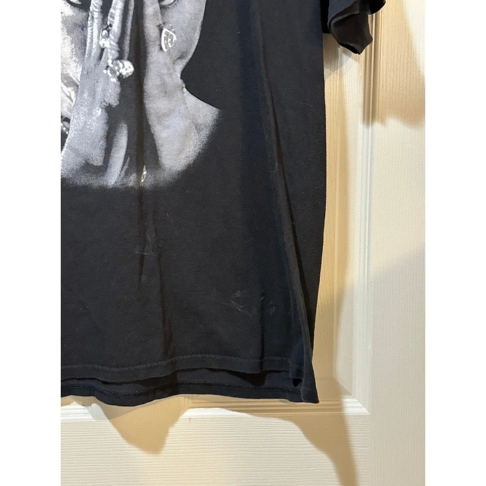 Cross‎ Colours Tupac Shakur Graphic T-Shirt Mens Large Black Hip Hop Rap Tee L